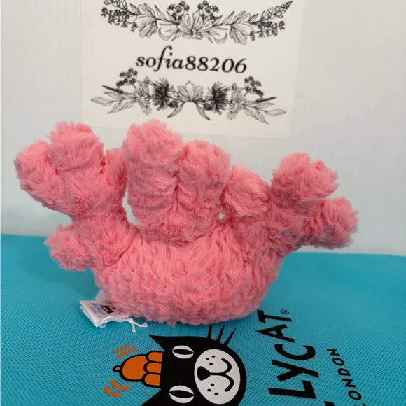Jellycat Amuseables Coral BNWT New w Tags - 100% Authentic - Fast Ship from US - Picture 3 of 7